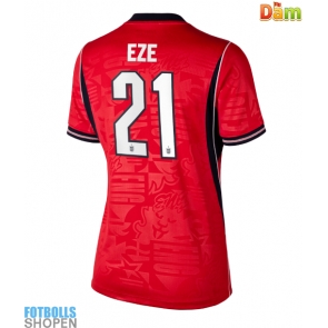 Billiga England Eberechi Eze #21 Bortatröja Dam VM 2026 Kortärmad